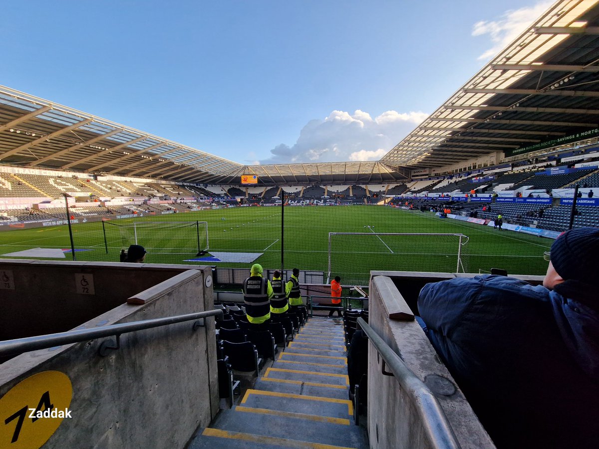 Well played <a href="/NorwichCityFC/">Norwich City FC</a> loved seeing u guys play. First time at <a href="/SwansOfficial/">Swansea City AFC</a> for me, onto the next one