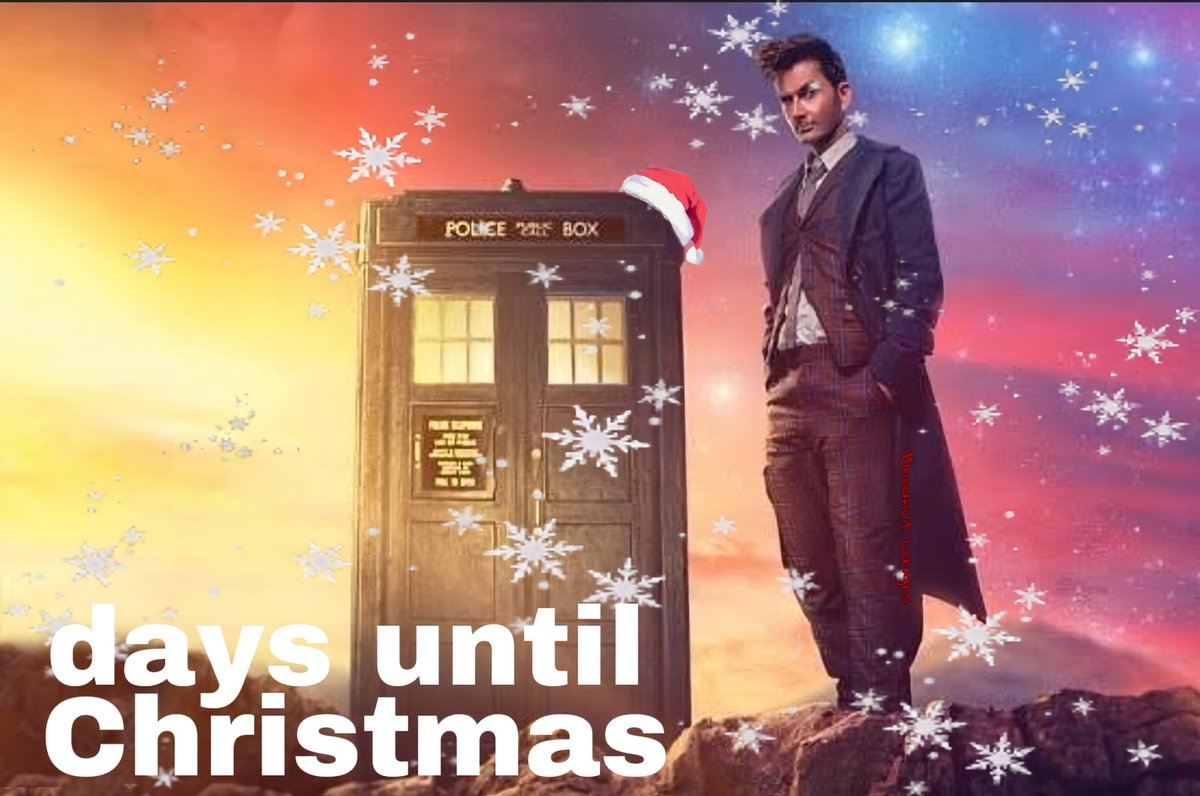bluemoonmurder's tweet photo. It's that time of the year, when we start to count down the days till Xmas with the Doctor. https://t.co/mbz7nfikui