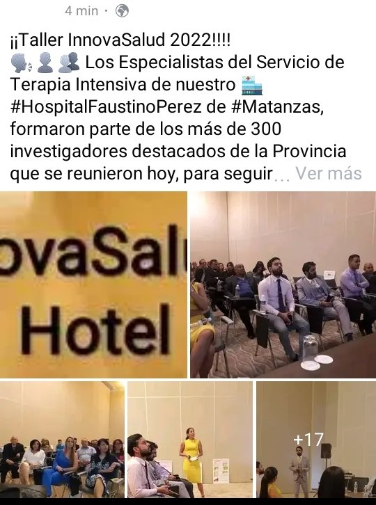 #MatanzasPorLaSalud, ¡¡Taller InnovaSalud 2022!!!!...  <a href="/HFaustinoP/">Hospital Prov. Faustino Perez</a> ... #PRESENTE, porque #VamosPorMas y 
#VamosConTodo por la Salud del pueblo #MatancerosEnVictorias