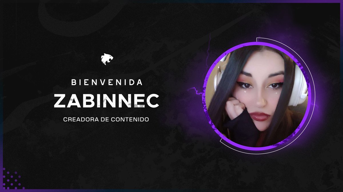 Gauch_Gaming's tweet photo. ¡LE DAMOS LA BIENVENIDA A @zabivt !

Se incorpora a nosotros como creadora de contenido, esperamos que te sientas cómoda en tu nueva casa 💜

#GoGauch https://t.co/VpDPj3nJ1H