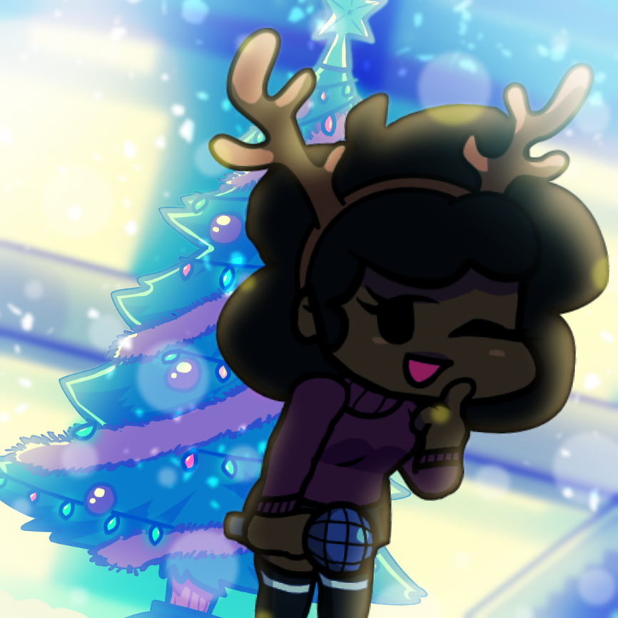 SeanTandog's tweet photo. Carol's reindeer headband just fits really great along with her winter outfit.
Credits:
- Carol: bbpanzu
#FNFcarol #fridaynightfunkin #fnfweek5 https://t.co/UywMlDdQqD