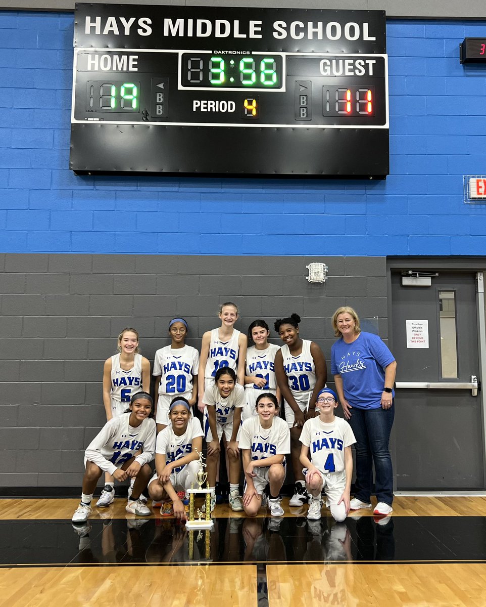 Hays_Athletics's tweet photo. 7th grade A team placed 3rd in the Collin County hoop fest!!! Great job ladies 👏🏻 @HaysHawks @ProsperHaysMS @PISD_Athletics #prosperproud https://t.co/6GatS17qYh