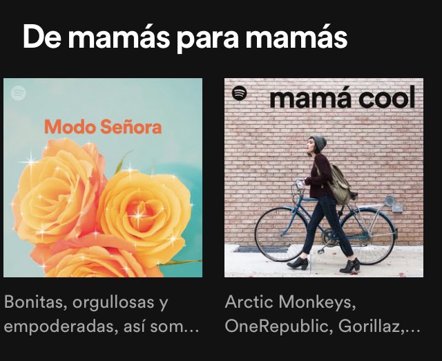 cempasuuchil's tweet photo. Como me dedico a promover la LIJ, Spotify me recomienda escuchar estas playlist. En fin, los prejuicios del algoritmo. https://t.co/Sn80BxmaKc