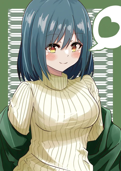 上着脱ぎり子のイラスト#虹ヶ咲  #lovelive #三船栞子 