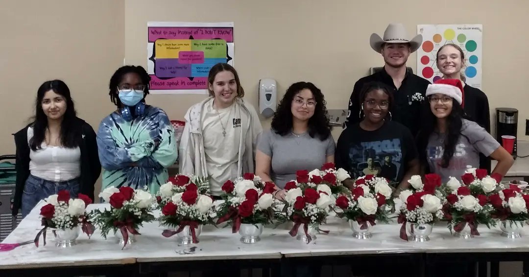 My students were very busy these last couple of weeks. They were in charge of making the arrangements for the principal's breakfast and they hit it out of the park. <a href="/ConroeHSCISD/">Conroe High School, Conroe ISD</a>  <a href="/Tasha_Smith78/">Tasha Smith</a>