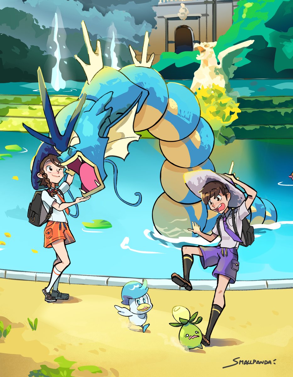 「Finally I can show you the illustration 」|smallpanda 🌼 COMMISSIONSのイラスト