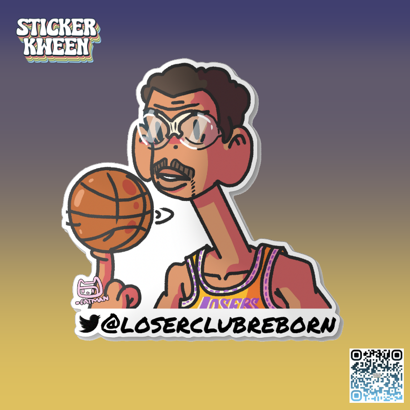 TaliaGangOrDie's tweet photo. Another Rogue sticker in the books
@itsjvon has been on 🔥
Congrats @ronniecharrier on this absolute beauty - fitting for the Loser Laker King himself 👑
I hope you love your stickers!
NYC✈️🇰🇷
#LosersStickTogether #StickerKween #CustomNFTStickers #LoserClub #LosersWinTogether https://t.co/JbGxqR4IlG