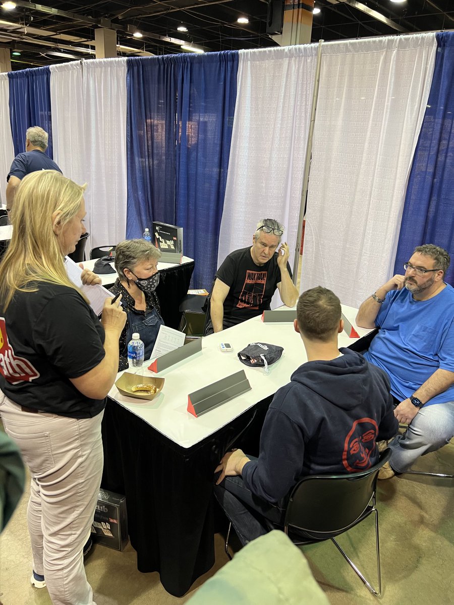 usanachris's tweet photo. Thanks #CHITAG ⁦&amp; @GoliathGamesUS⁩ for hosting the US Nationals today.  Pictured are final four players - one of these 4 won a trip to Poland in September 2023.   I won a copy of the game.  It was a fun afternoon.  #boardgame    See you in 4 years.  😀 https://t.co/ut9cGLtJrL