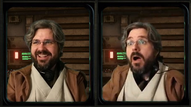 Frankenkitchen's tweet photo. Jedi Power Battles abarca todo el abanico de las emociones humanas:
El lado luminoso de la Fuerza vs el lado sufriente
#StarWars #LazaroSufriendo #CosAndPlay https://t.co/otBIQudJ0T