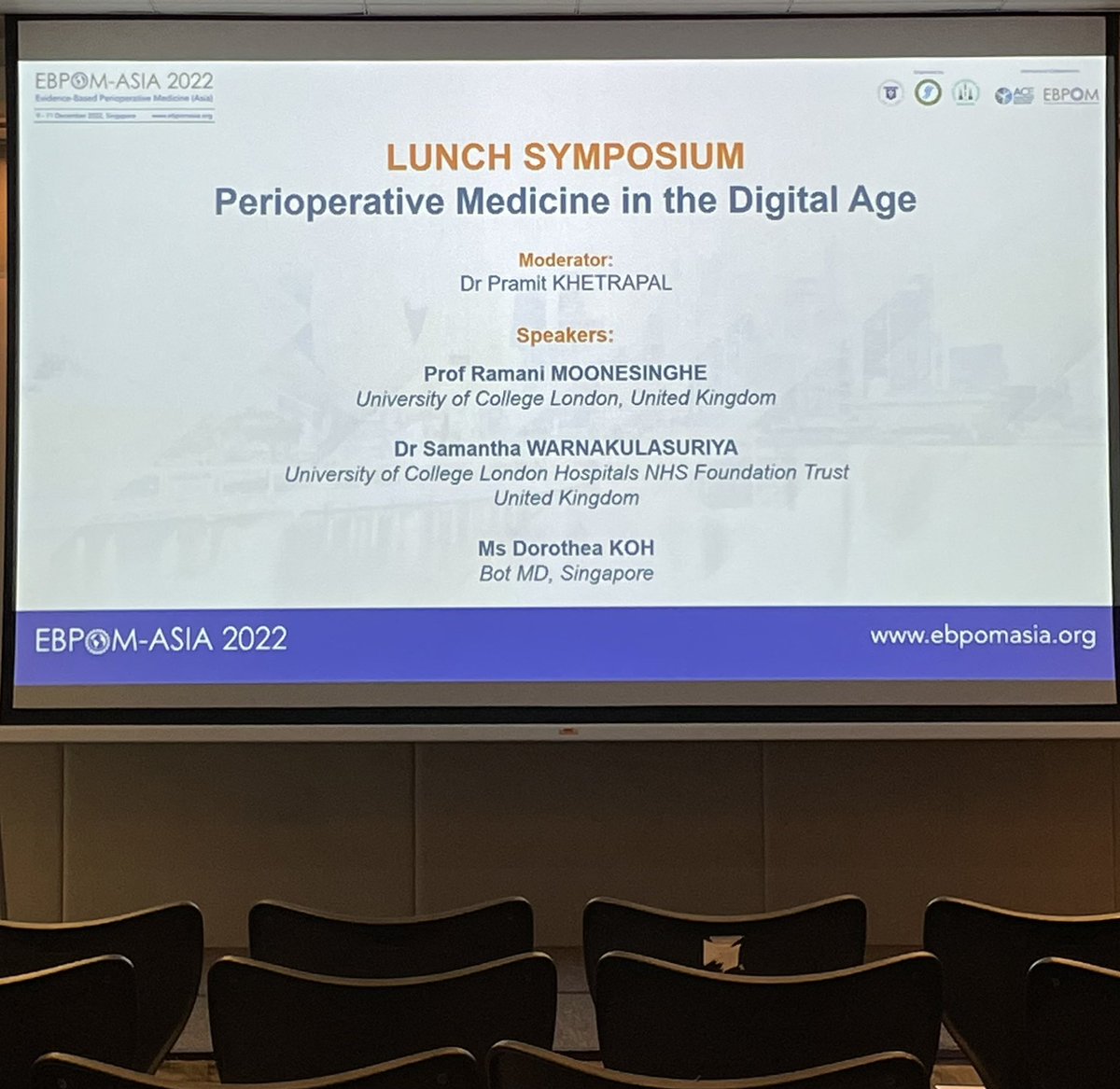 EbpomAsia's tweet photo. Learning with lunch. #EbpomAsia22 #Ebpom https://t.co/jBvIOQrcS8