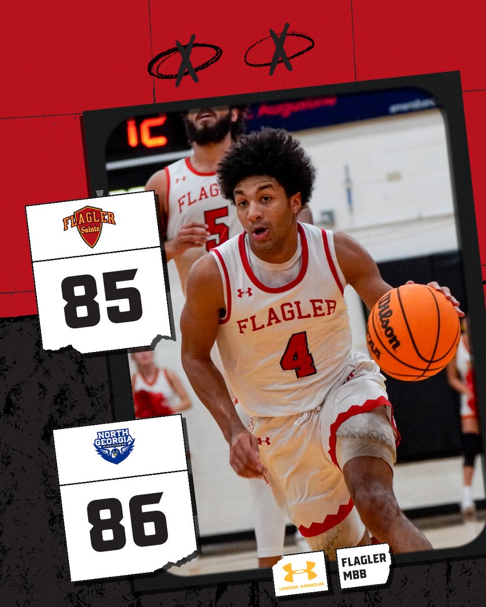 Flagler Athletics (@flaglersports) on Twitter photo The Saints lose a heartbreaker in the PBC opener 😣
Jay Lemons forced OT with his buzzer-beating triple as he led <a href="/FlaglerMBB/">Flagler Men’s Basketball</a> with 25 points and seven treys‼️
📰ow.ly/oUwI50M0k86
#GoSaints The Saints lose a heartbreaker in the PBC opener 😣
Jay Lemons forced OT with his buzzer-beating triple as he led <a href="/FlaglerMBB/">Flagler Men’s Basketball</a> with 25 points and seven treys‼️
📰ow.ly/oUwI50M0k86
#GoSaints