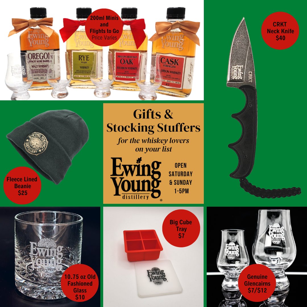 Weekend plan: Have a cocktail, get your shopping done, go home and take a nap.  Open Saturday &amp; Sunday, 1-5pm.  No reservation needed, just come on down.  Bring your dog.
...
#chillout #shoplocal #ewingyoung #ewingyoungdistillery #cocktails #whiskey #oregondistillery #newberg