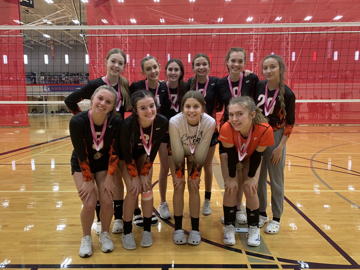 Country Fire 15’s finish 3rd overall at the mistletoe tournament! #countryfirevb