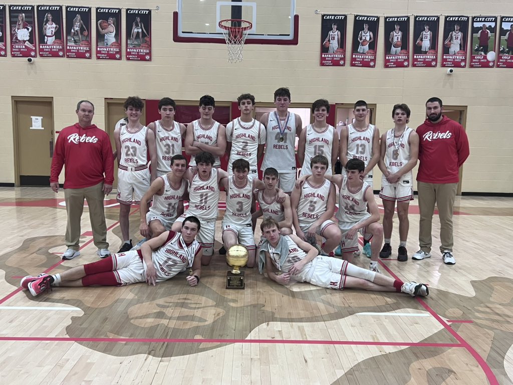 Senior boys Izard County Tournament CHAMPS!