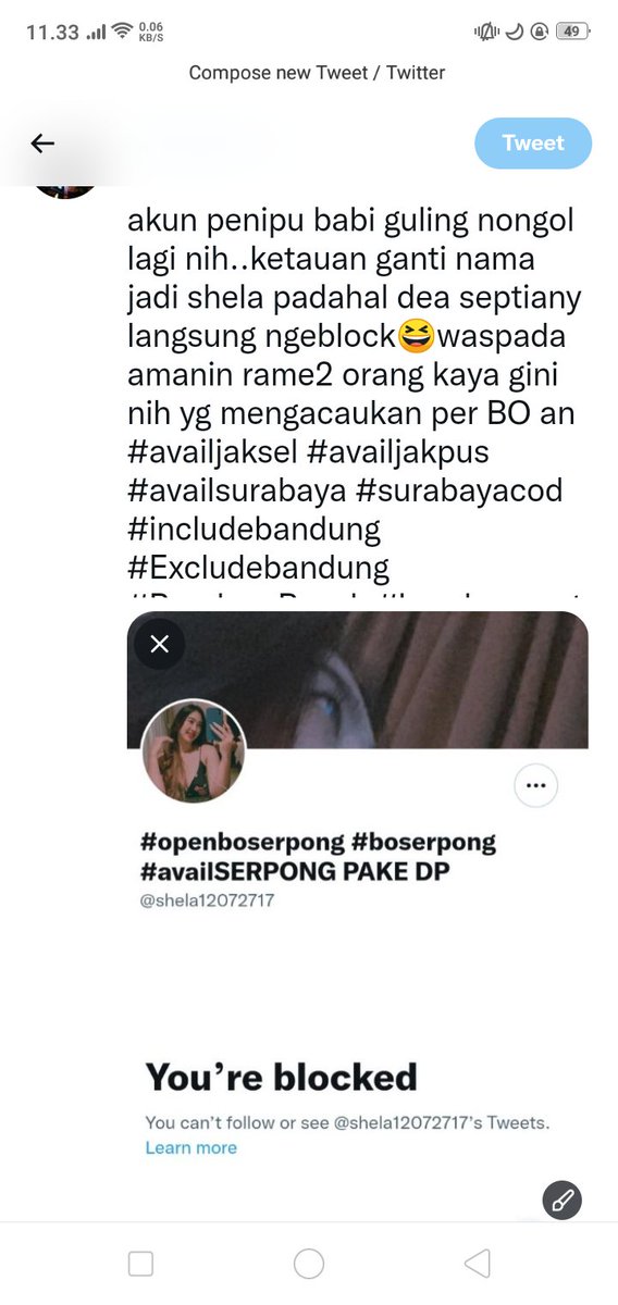 derys45's tweet image. #availjaksel #availjakpus #availsurabaya #surabayacod
#includebandung
#Excludebandung 
#BandungBasah #bandungcrot #OPENBOBandung #TrustedBO #TrustedBooking #trustedangel 
#BOjakarta 
#OpenBO #availJakarta #bojakartaselatan #bojakartatimur #availjakartaselatan #bobekasitimur