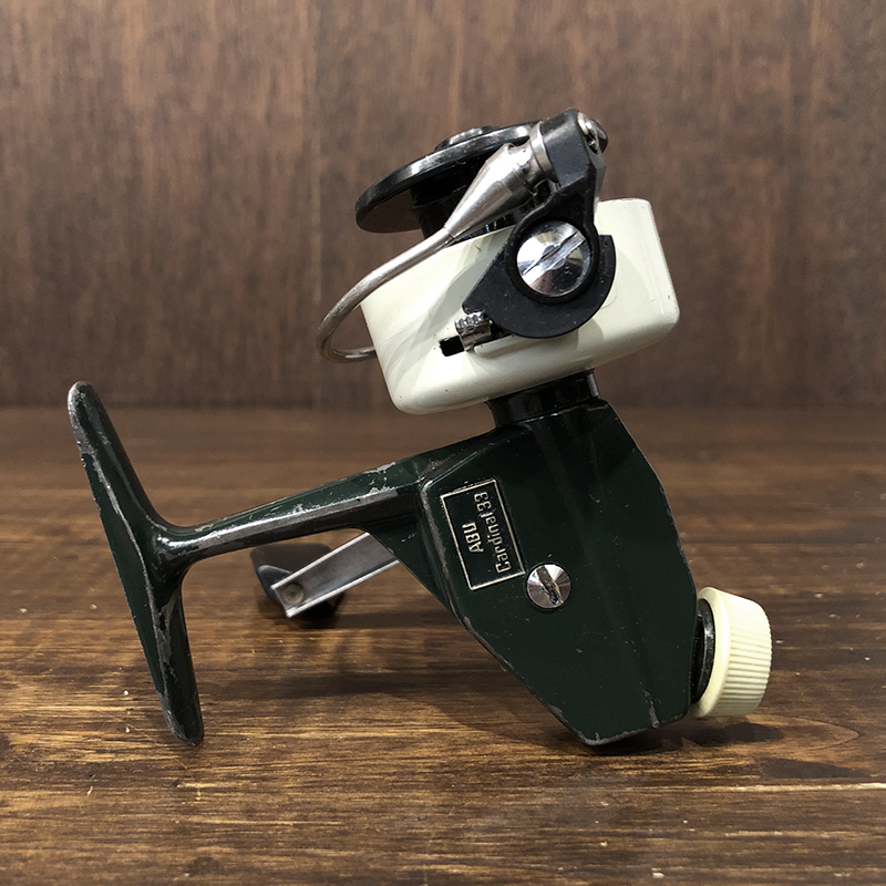 oldsjp's tweet photo. https://t.co/vSOncIjmaY

Abu Cardinal 33 Rocket Bail Spinning Reel 741100、アブ カーディナルシリーズ中最少躯体のグリーンボディ33、中でも初期の一台、通称ロケットベイルがオリジナルで装備されていた初期ディテールを持つ33、いわゆるクラシックスピンリールの往年の名作です。

#abucardinal https://t.co/UbrToRuMKe