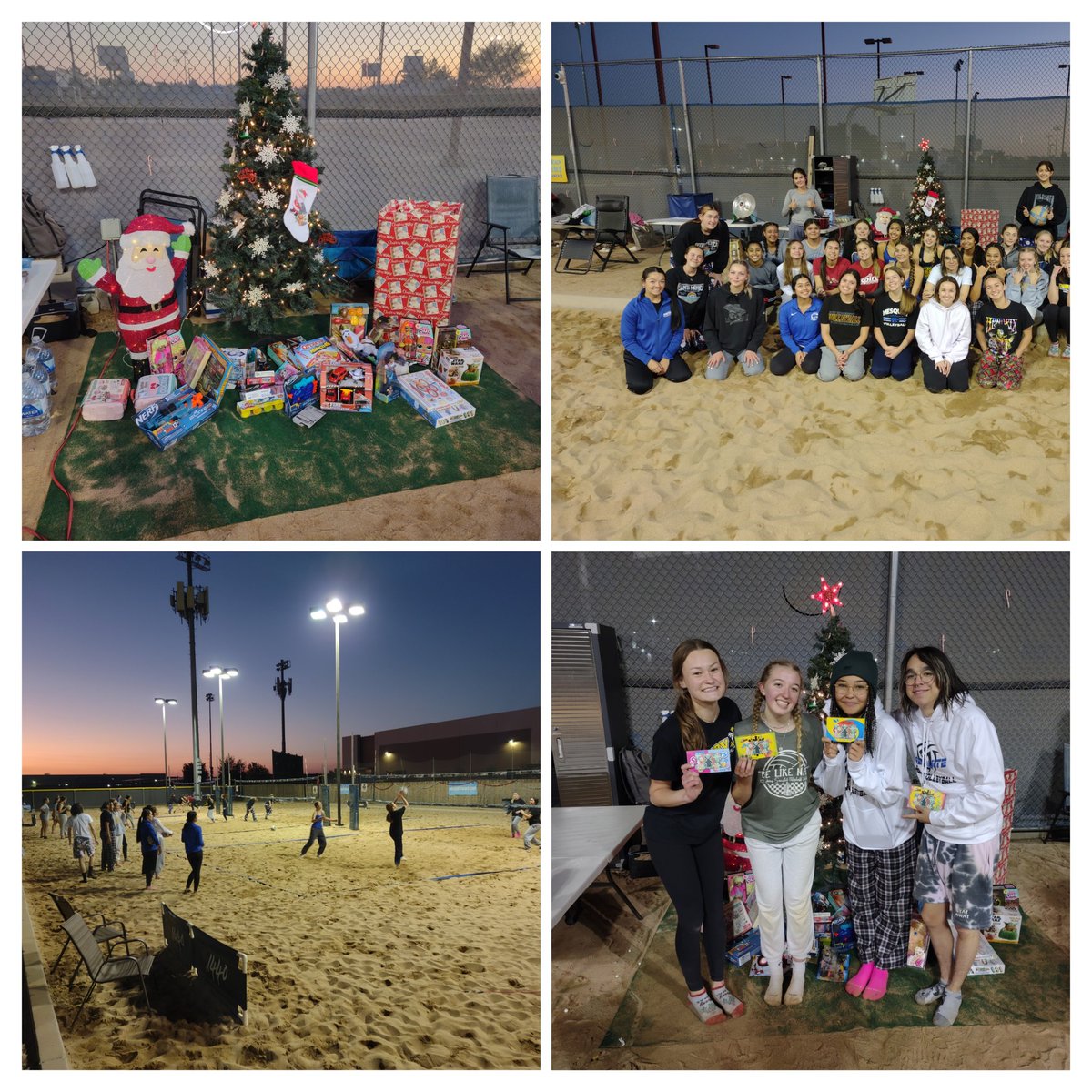 Another great charity toy drive beach tournament. So much fun!
