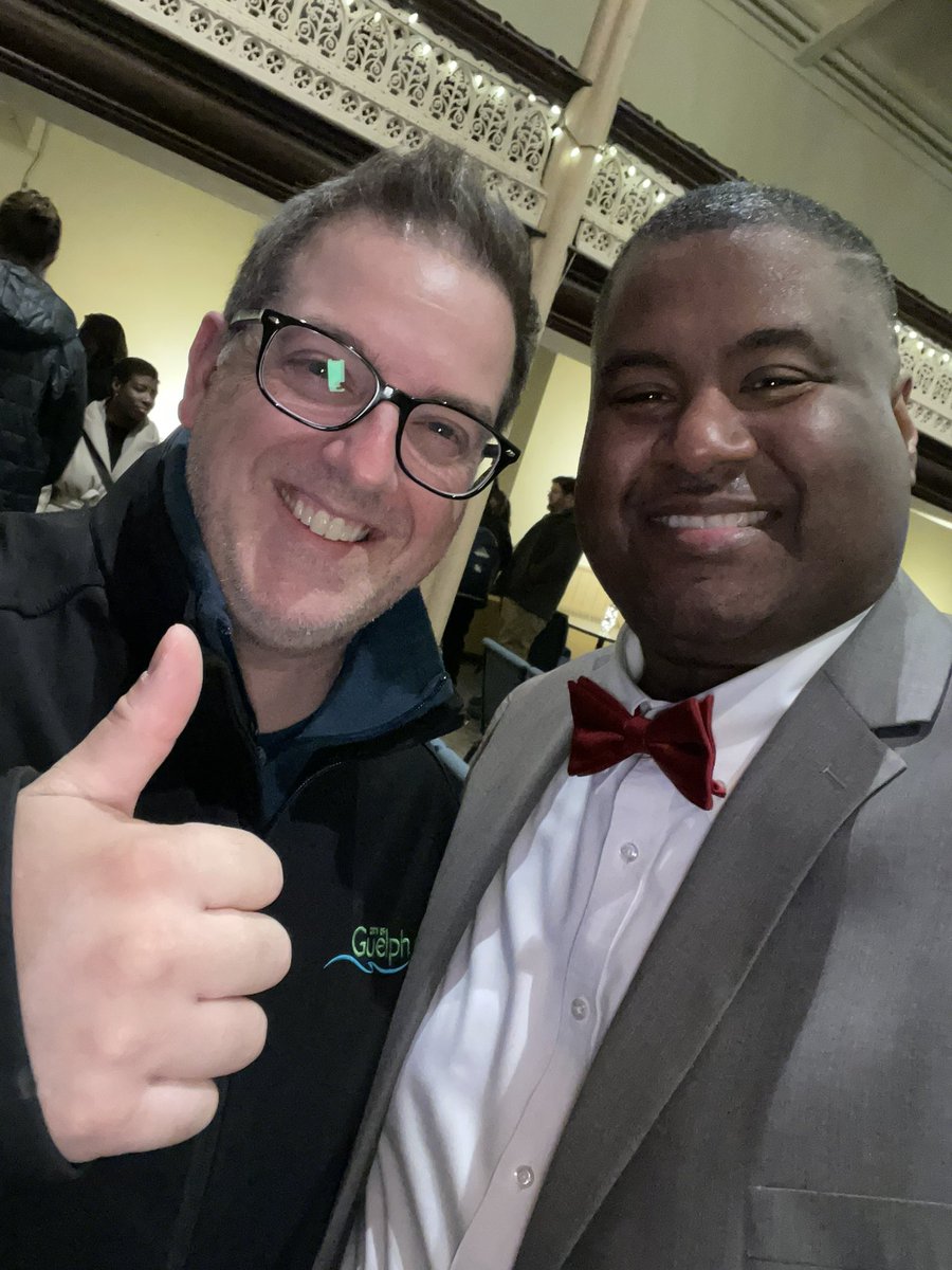 Good seeing you Mr. Mayor <a href="/CamGuthrie/">Mayor Cam Guthrie</a> #Guelph #Joyinthecity