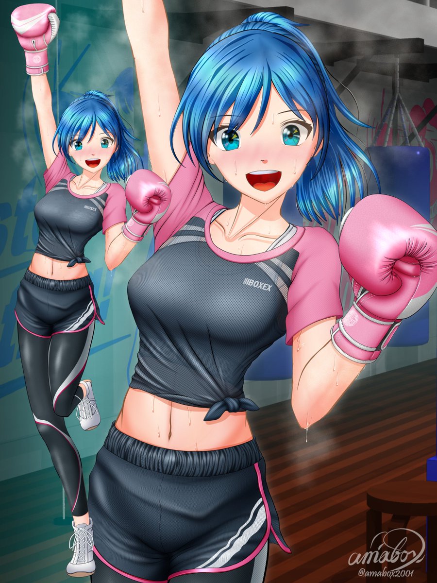 #自作品のお気に入り四天王の画像を貼る
①木村沙月、②海空葵、③新入部員ちゃん、④先輩ちゃん 