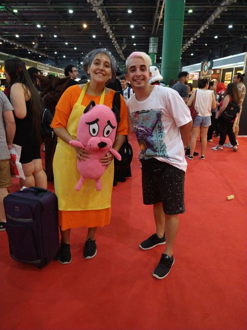 Mejor Cosplay de Muriel con Coraje El Perro Cobarde 💜 https://t.co/lhtcmuYt9D<a href="/tag/hunterxhunter"class="tags"><span>#hunterxhunter</span></a>