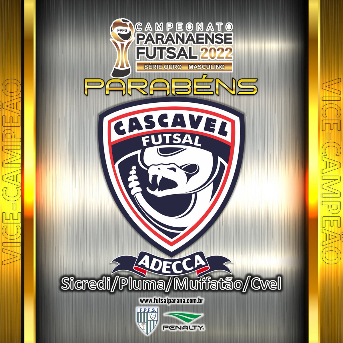 Parabéns Sicredi/Pluma/Muffatão/Cvel