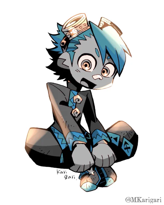 いて座のルクバト#一次創作 #originalcharacters #あすのあすてる 