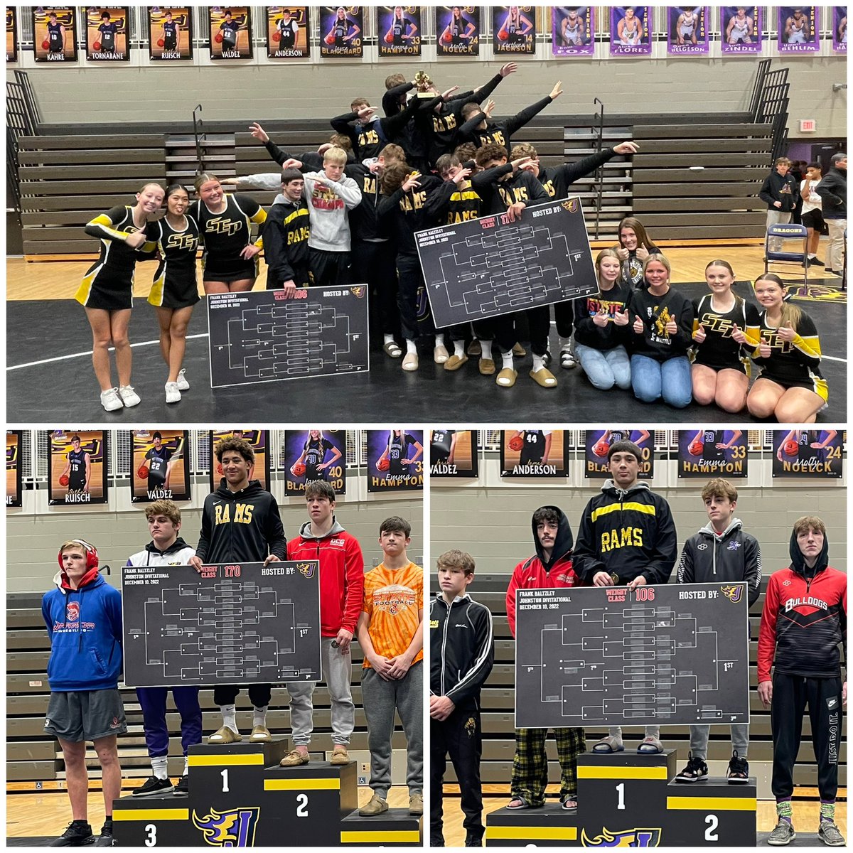sepwrestling's tweet photo. Johnston’s Baltzley Imvitational Tournament 
🥇🏆⭐️ CHAMPS 🏆🥇🏆 https://t.co/LjnzOmXIy3
