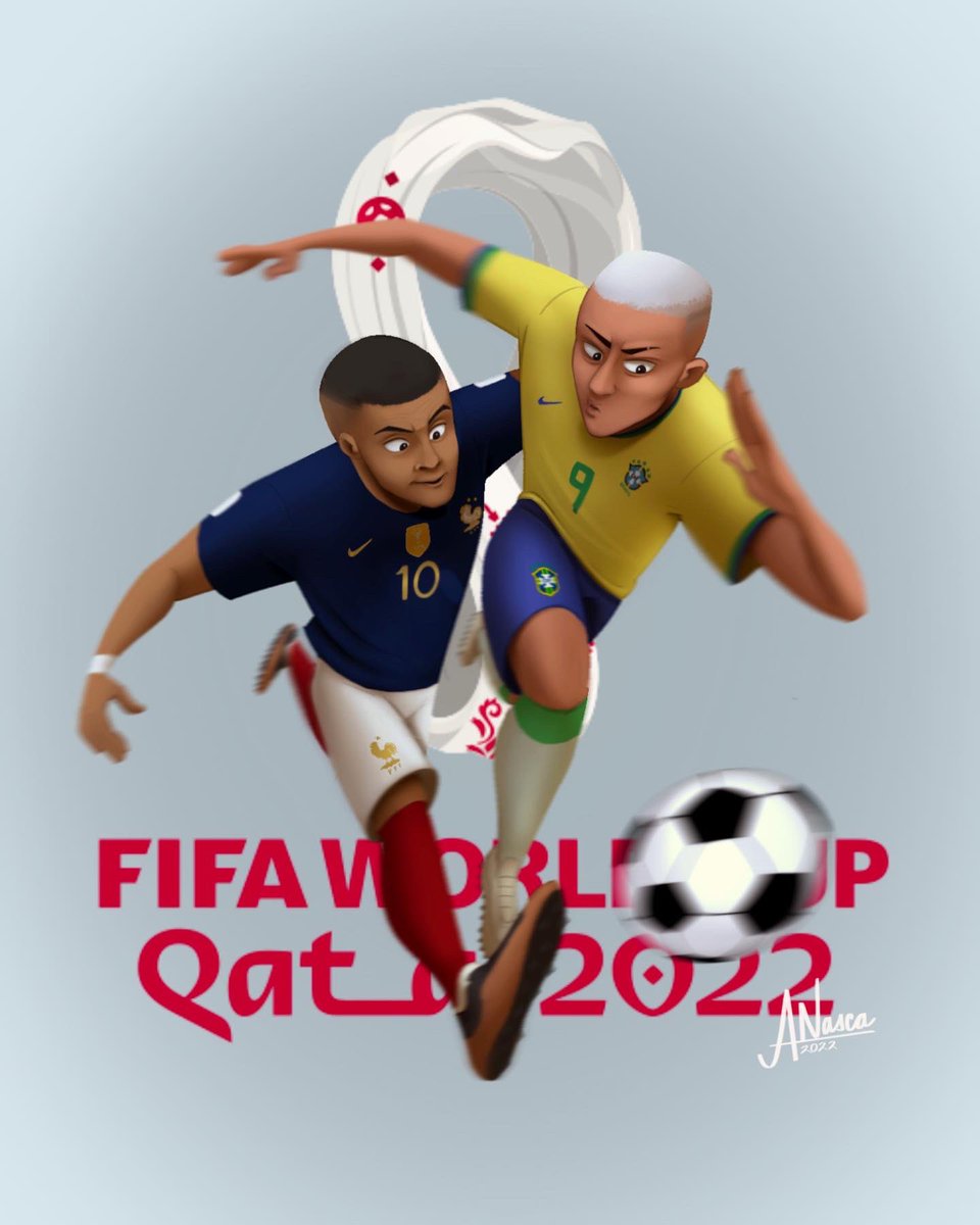 Angiensca's tweet photo. Really wanted it to be Brazil vs France in the final 🥲 #WorldCup2022 https://t.co/MwGx6P9hcA