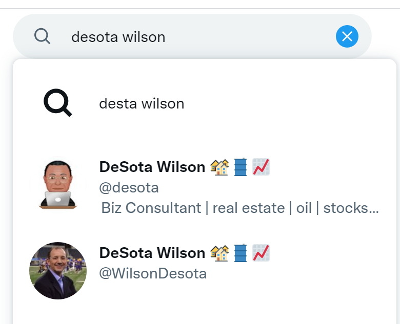 desota's tweet photo. .@TwitterSupport, do you-all really believe this individual's name is the same as my name? He is also using the same emojis? Can you please research, advise & remove this indvidual from your platform... -DW @elonmusk @Twitter #Twitter #fake #accounts #2ndRequest https://t.co/r9TdQPrL5p