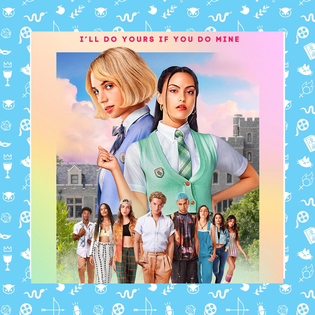 wenchbenchpod's tweet photo. This month, join Alison and Fonda as they talk about the FABULOUSLY pastel dropping teen black comedy film that is @DorevengeMovie https://t.co/XEpSaNMwrE