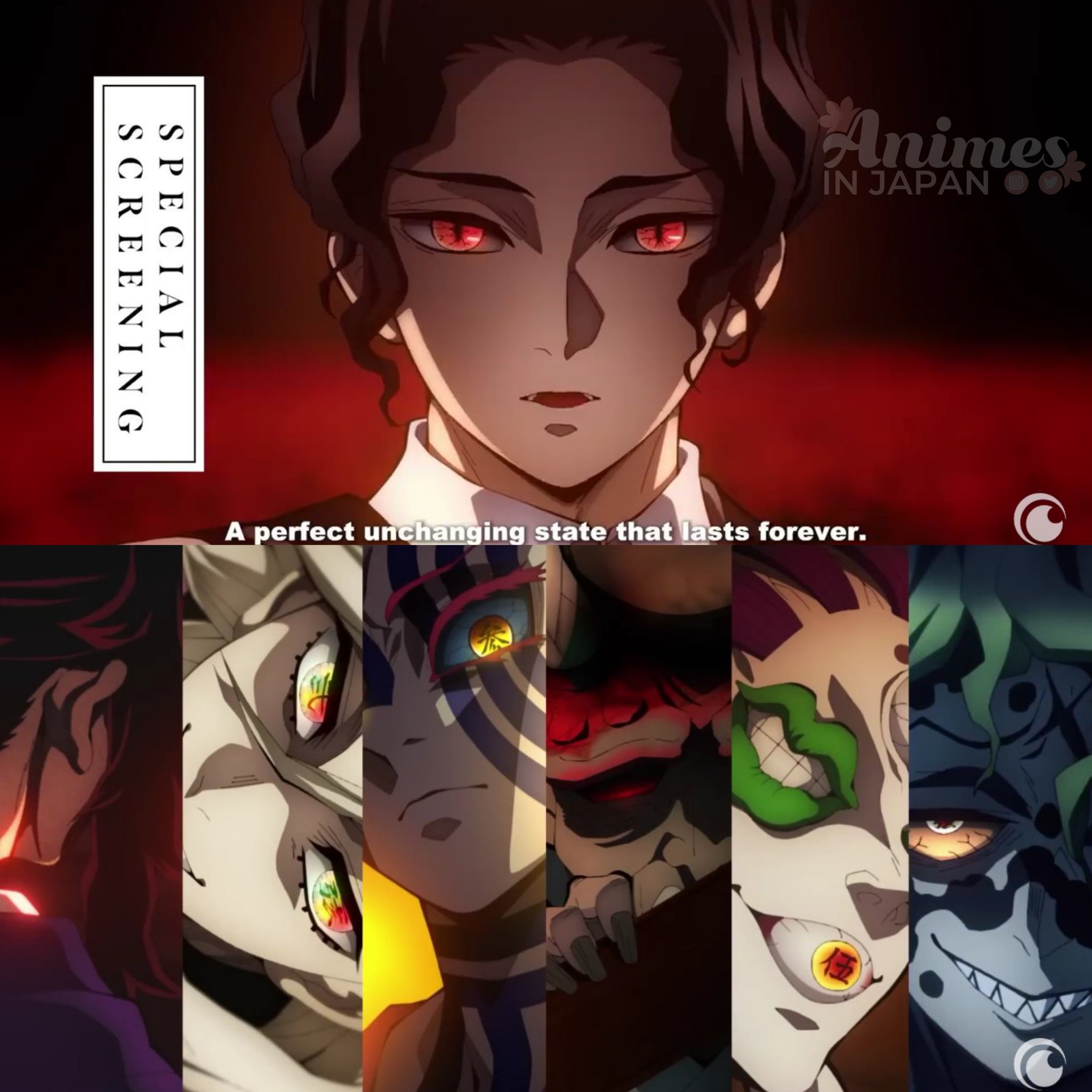 A REUNIÃO DAS LUAS #anime #otaku #demonslayer #kimetsunoyaiba #kokushi