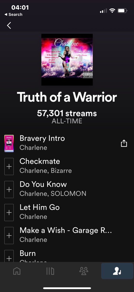 57k streams this year shame we didn't have a pound for every single royalty