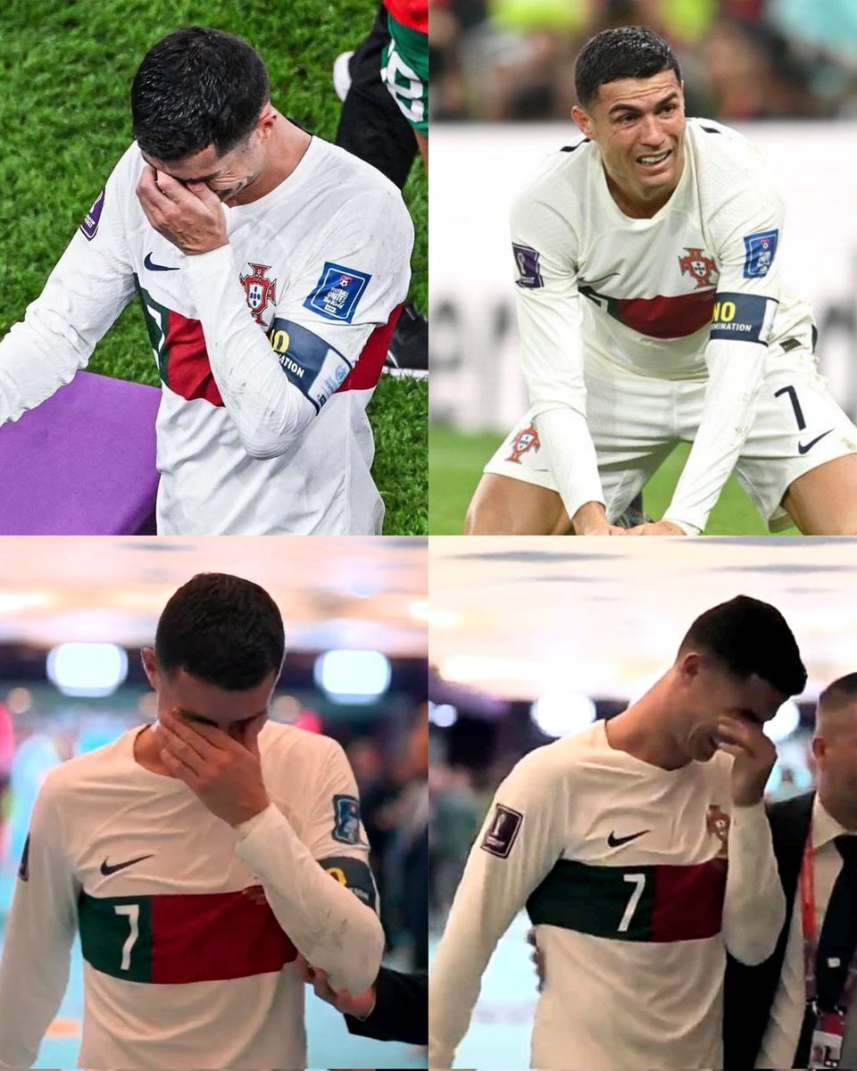staffpop_ofc's tweet photo. Essa foi a última partida de Cristiano Ronaldo em Copas do Mundo. https://t.co/rRh5gz3Tpy