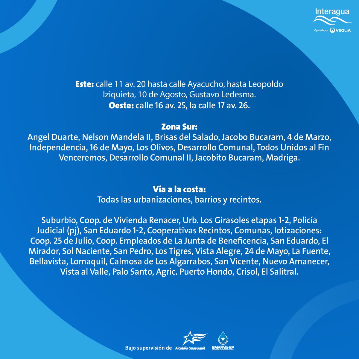 Interagua C. Ltda tweet media