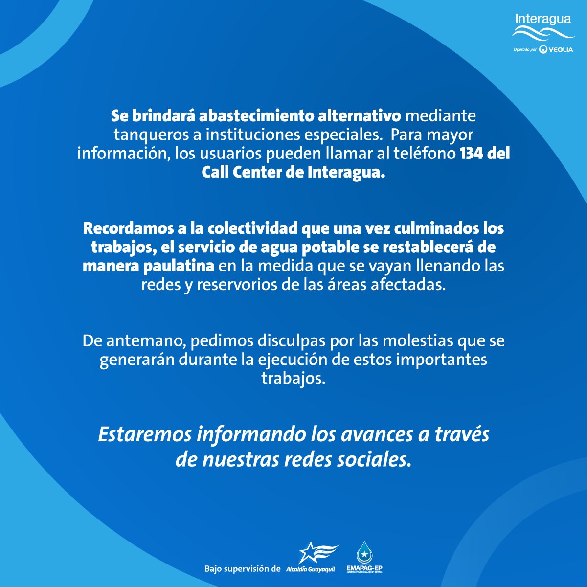 Interagua C. Ltda tweet media