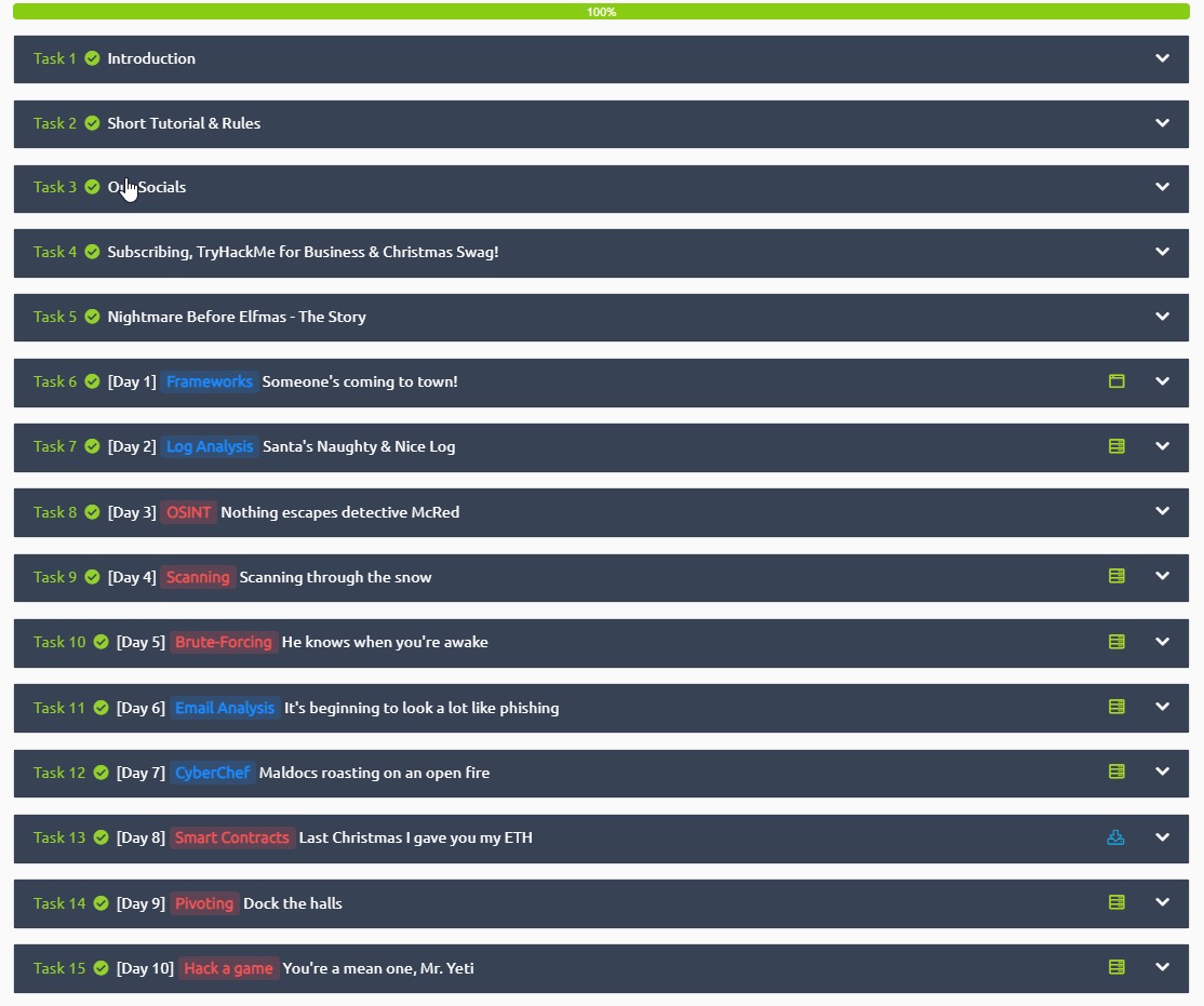 N0R37urn's tweet image. Hacking a game in the #AdventofCyber4.
Day 10 completed.

Enjoying the challenges. @RealTryHackMe