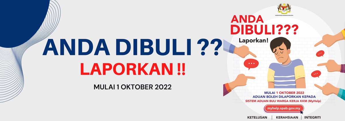 ANDA DIBULI LAPORKAN ....