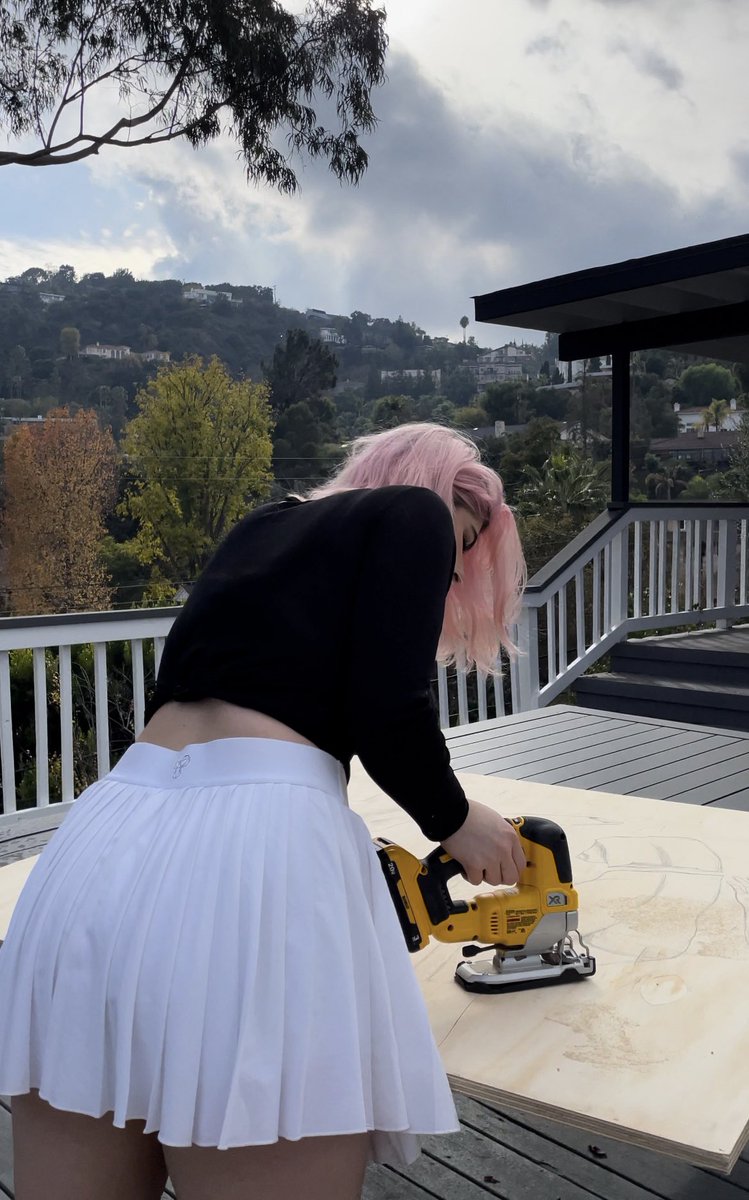 cut wood with a view today <3