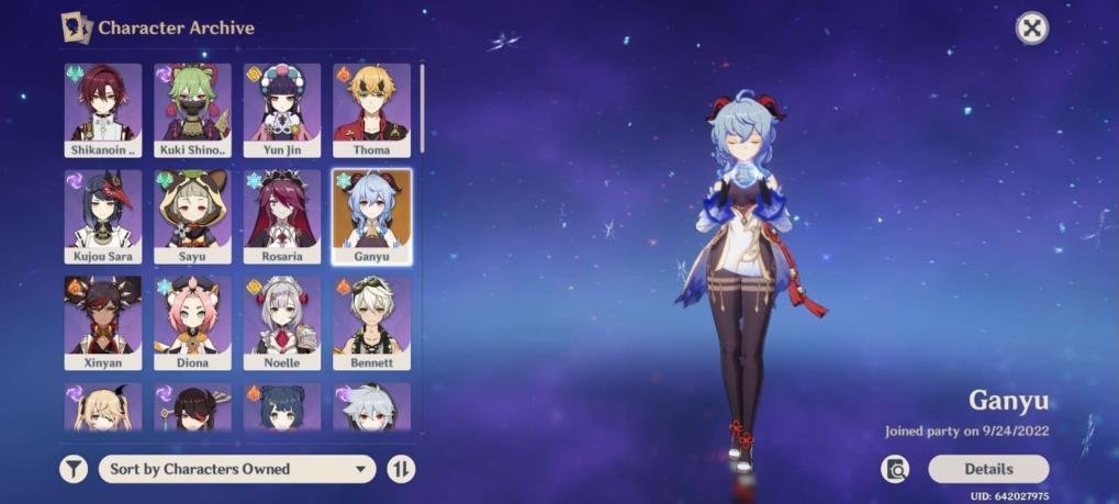 GhostyyS2's tweet photo. Trading:
-Ganyu acc
-NA server
-Ar 33

Lf :
-Another genshin acc
-Any ar/server is fine
 
(first time trading 😥)
#genshintrade #Genshintrading #genshintradings #genshintrades https://t.co/lh8F1hhWyf