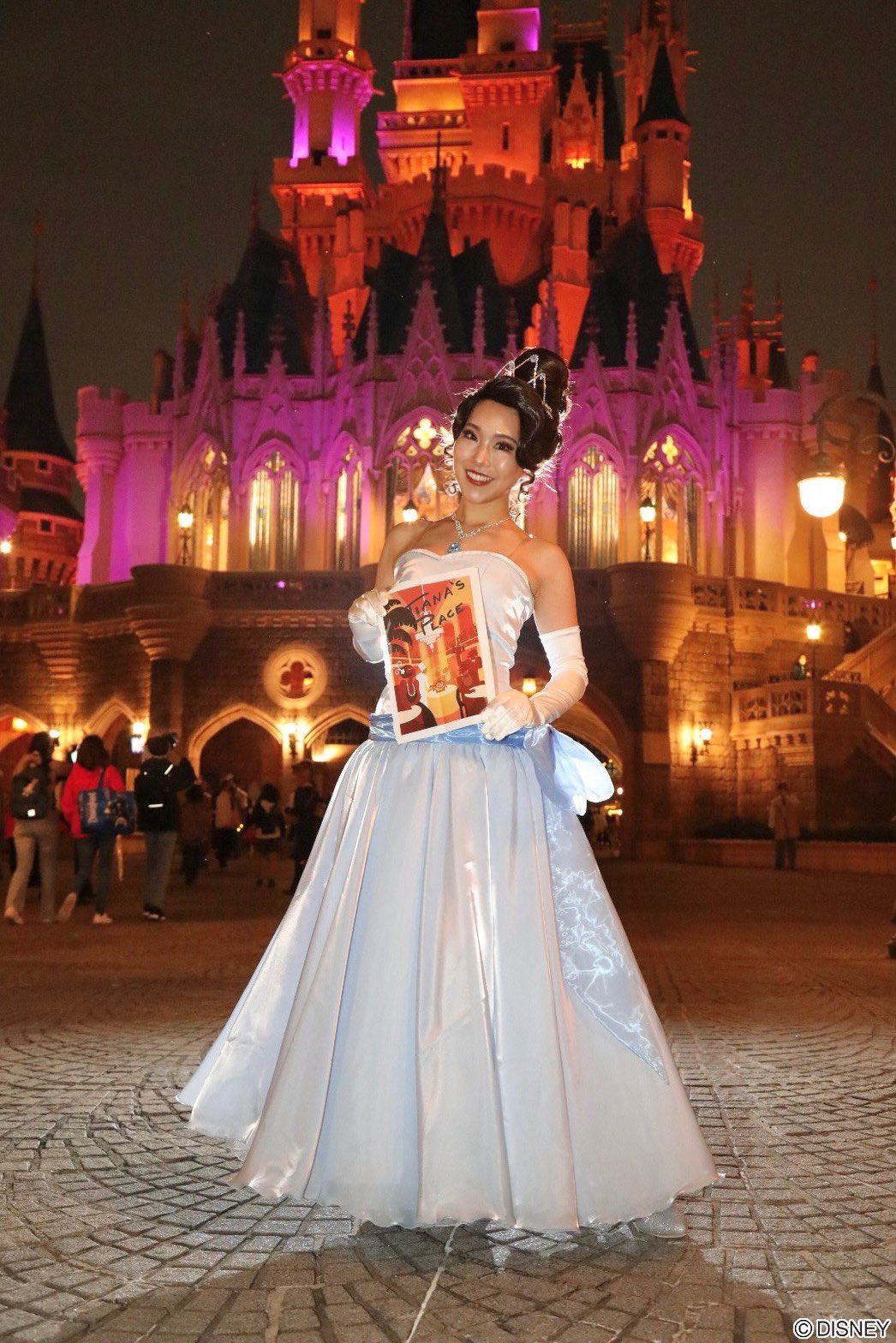 ティアナ ディズニー Disney プリンセスと魔法のキス Dハロ ウィッグ シークレットハニー プリンセスと魔法のキス ティアナ ウィッグ