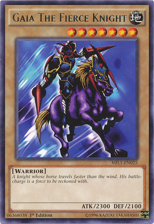 every_ygocard's tweet photo. Gaia The Fierce Knight https://t.co/5Y1LV5flXP