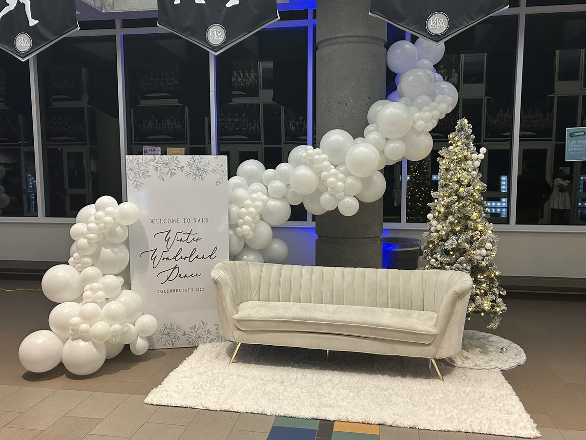 APSNAWarriors's tweet photo. Ain’t no party like a NAHS Winter Wonderland Holiday Party. We Lit! https://t.co/whgC7XUEyu