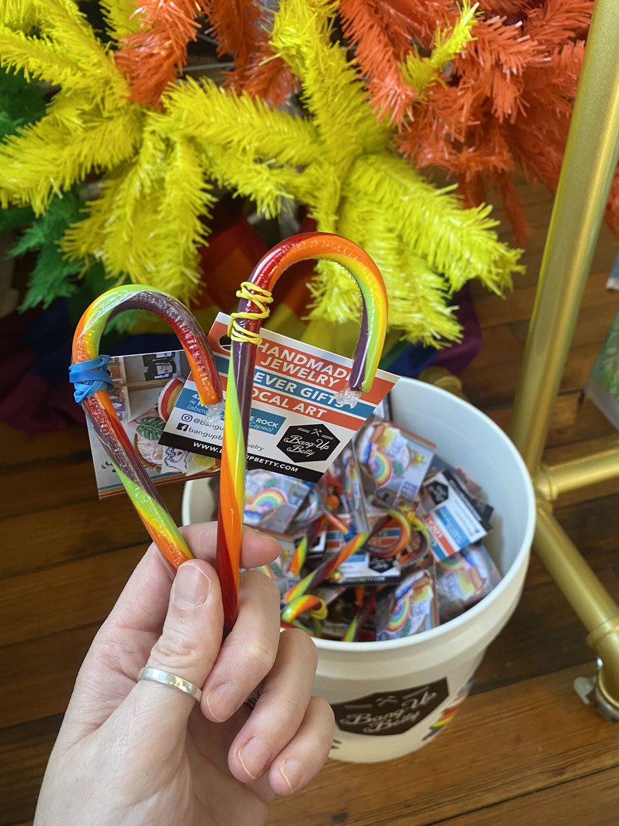 Bang-Up Betty (@bangupbetty) on Twitter photo What am I doing with all these 🌈 candy canes? Find out tomorrow at 2pm during the Christmas Parade in Argenta. P.S. we open 12-4 if you wanna come early and shop before the fun 😉 <a href="/ExploreNLR/">North Little Rock Tourism</a> What am I doing with all these 🌈 candy canes? Find out tomorrow at 2pm during the Christmas Parade in Argenta. P.S. we open 12-4 if you wanna come early and shop before the fun 😉 <a href="/ExploreNLR/">North Little Rock Tourism</a>