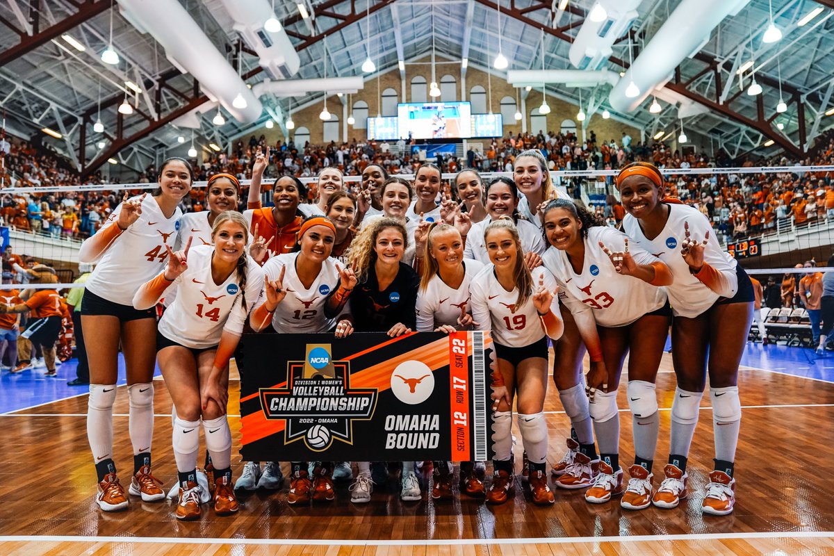 TexasVolleyball's tweet photo. TICKET PUNCHED

#HookEm https://t.co/M6JgZDrLsr