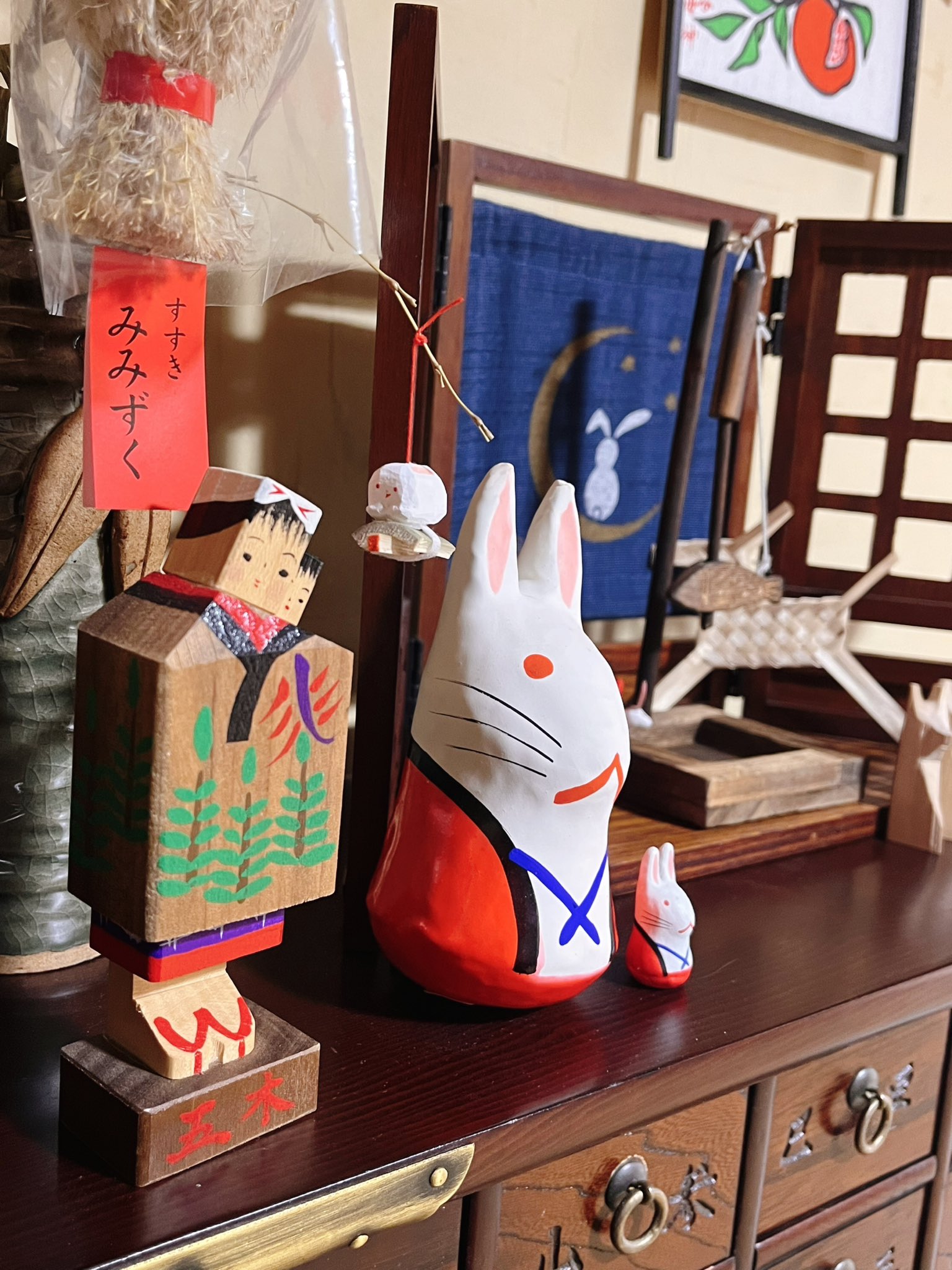 注目の 郷土玩具 大阪 富田林 住吉踊り 作者:松谷(日本郷土玩具の会