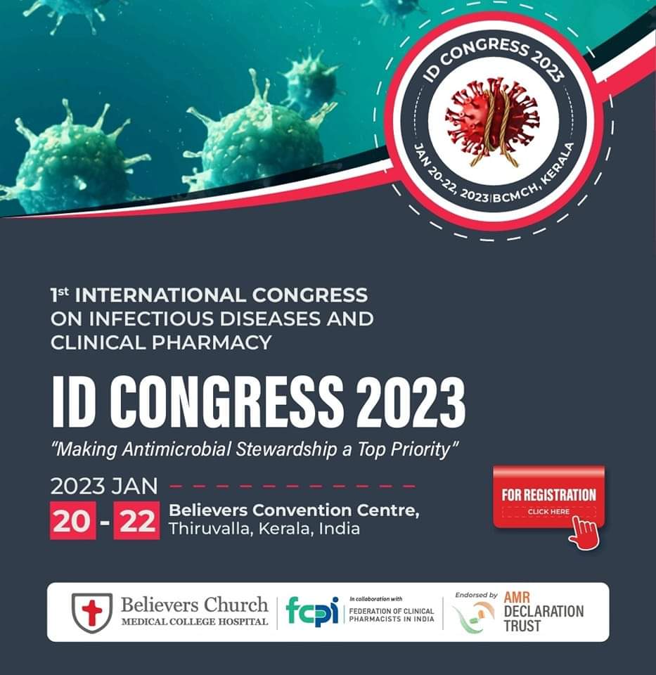 TPhWpharmacy's tweet photo. For the first time in India, Clinical Pharmacists and Physicians are organizing this international infectious disease and Clinical Pharmacy seminar together.
#clinicians  #allopathicmedicine #Allopathy #PharmD #BCIDP #bpscexam #mbbs #MD #MS 

Detail pdf
https://t.co/kJ4Xy19xN8 https://t.co/fLFCqFju0C
