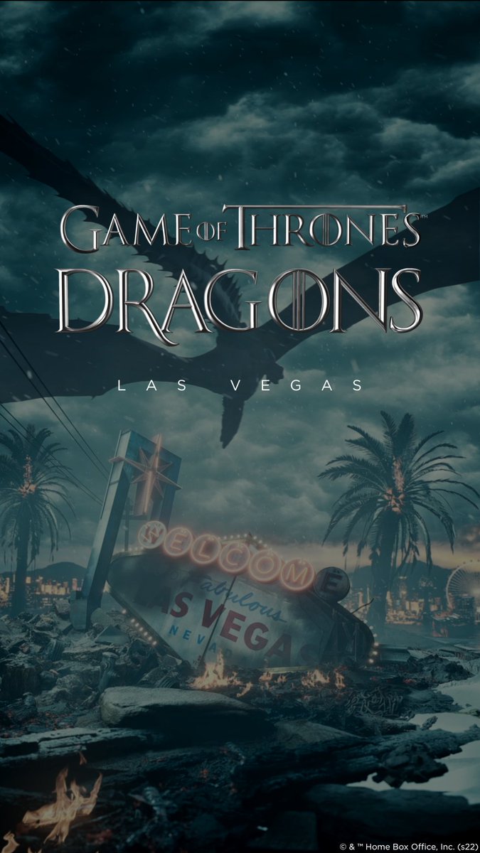 Dragons are coming to Las Vegas. Check out a first glimpse into a new Game of Thrones attraction bit.ly/GotDragonsLV . #gotvegas #gotdragons #asmglobal