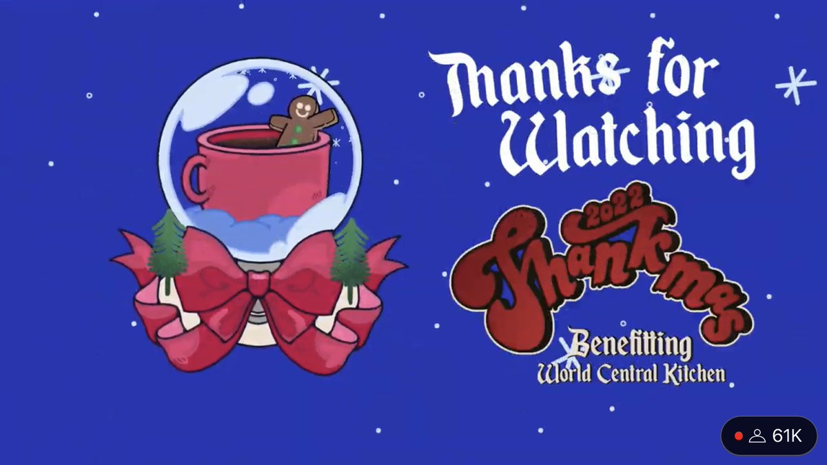 AriSunLuna's tweet photo. We did it guys! Thank you @Jacksepticeye, @tiltify, and everyone who shared, watched, or donated for helping them reach there goal! Over 3 million meals for those in need! #Thankmas2022 @WCKitchen https://t.co/UMh9VszFH3
