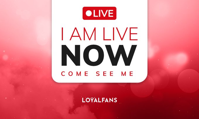 I&rsquo;m live right now on #realloyalfans. Join my stream here: https://t.co/OJbQFogfcr https://t.co/AO8t<a href="/tag/realloyalfans"class="tags">#realloyalfans</a>