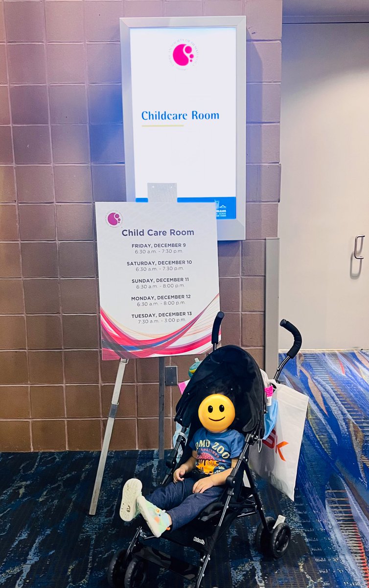 This is what supporting parents (of young children) in academia looks like. 

#ASHkudos to @ASH_hematology for having on site childcare at #ASH22 

@DocsDock200 @Momademia @WIMSummit @acweyand @WIMSummit @ASHClinicalNews